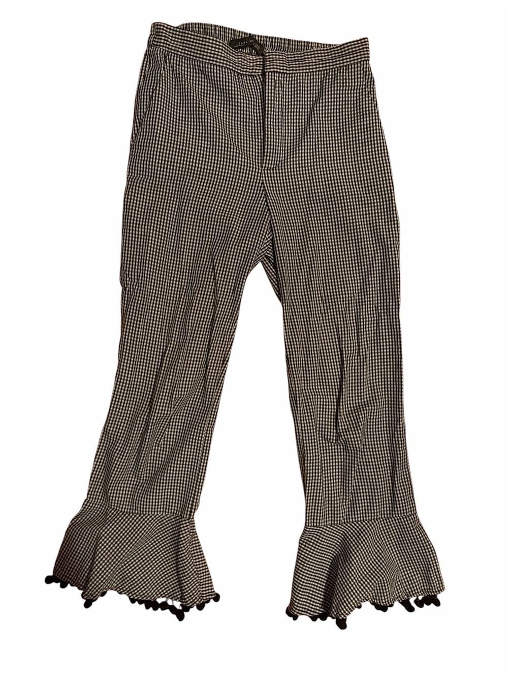 Black & White Gingham Pants